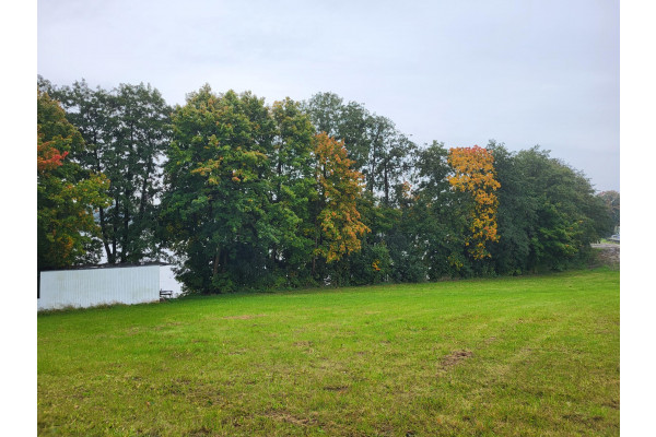 Grudziądz, działka z linią brzegowa Gruta